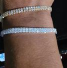 Pulseiras (ouro e prata) Garantia Ilimitada. VALENTINNY SEMIJOIAS
