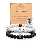 Pulseiras para casais UNGENT STEM Pinky Promise Matching