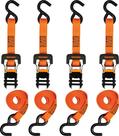 Pulseiras Ratchet Tie Down BLACK+DECKER BDX1007 - Pacote com 4 Pulseiras Ratchet Tie Down BLACK+DECKER BDX1007 - Pacote com 4