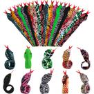 Pulseiras Snake Slap Lewtemi, 20 peças para lembrancinhas infantis