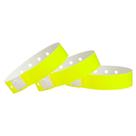 Pulseiras WristCo Neon Yellow Plastic 500 para eventos Pulseiras WristCo Neon Yellow Plastic 500 para eventos