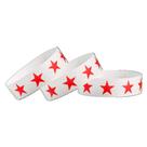Pulseiras WristCo Red Stars Tyvek 500 para eventos 500ml