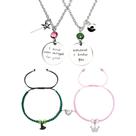 Pulseiras ZAOQIAN Elphaba Galinda Friendship Rhinestone Crown Pulseiras ZAOQIAN Elphaba Galinda Friendship Rhinestone Crown