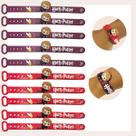 Pulseirinha Crianças Harry Potter emborrachada com regulagem 6 unidades