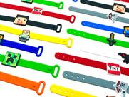 Pulseirinha Do Minecraf 10un Variadas Jogos Festa Pulseira