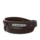 Pulsera Fossil JF87354040 de Cuero Marrón Doble Vuelta 48 cm Pulsera Fossil JF87354040 de Cuero Marrón Doble Vuelta 48 cm