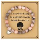 Pulsera MIXJOY Divertida de la Amistad con Tarjeta de Mensaje de Medusa