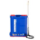 Pulverizador costal agrícola a bateria 20 litros com 6 bicos - PEG 201 (110V/220V)