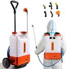 Pulverizador de mochila alimentado por bateria VEVOR 15L com carrinho 94 PSI
