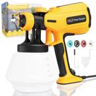 Pulverizador de tinta KOVDON 2024 HVLP de 700 W atualizado com 4 bicos