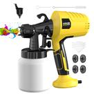 Pulverizador de tinta LEMNISCATE 1000W elétrico HVLP com 4 bicos