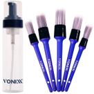 Pulverizador Foam Pump Kit 5 Pincel Detalhamento Vonixx