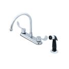 Pulverizador lateral de torneira Oakbrook Homewerks Chrome com 2 alças