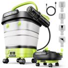 Pulverizador Manual StupidFrog Max 72 PSI Sem Fio com Balde Dobrável de 12 L