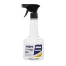 Pulverizador Spray Plástico Pet 500ml Transparente/Preto - Nobre