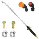 Pulverizador Wand VANPET com 3 bicos de aço inoxidável 74cm