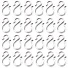 Punch Bowl Cup S Hooks Hangers 24 unidades de plástico transparente Zison Punch Bowl Cup S Hooks Hangers 24 unidades de plástico transparente Zison