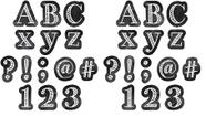 Punch-Out Letters Creative Teaching Press Chalkboard CTP (pacote com 2) Punch-Out Letters Creative Teaching Press Chalkboard CTP (pacote com 2)
