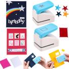 Punch Set: selo postal 3D BAOFALI e estampagem em estrela