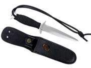 Punhal Elmo Tático Faca Militar Aço Inox Paracord 5 Pol