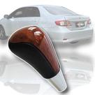 Punho Câmbio Toyota Corolla 2012 2013 2014 Couro Preto Reposição