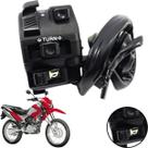 Punho Chave Luz Seta Nxr Bros 125 Ks 2013 2014 Lado Esquerdo Punho Chave Luz Seta Nxr Bros 125 Ks 2013 2014 Lado Esquerdo