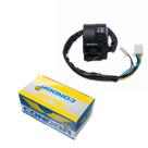 Punho de Luz Bros 150 2009 a 2015 Honda - Chave Interruptor (Lado Esquerdo) - Condor Punho de Luz Bros 150 2009 a 2015 Honda - Chave Interruptor (Lado Esquerdo) - Condor