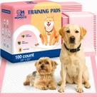 Puppy Pads MoMoCo 23 x 23 cm rosa 100 unidades para cães pequenos Puppy Pads MoMoCo 23 x 23 cm rosa 100 unidades para cães pequenos
