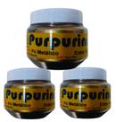Pupurina Metálica extra fina Ouro Rico 150g alta qualidade