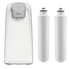 Purificador De Água Midea Slim Pure Branco Bivolt + 2 Filtro Refil Reserva Original