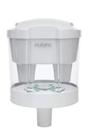 Purificador de água purific com refis alcalinum na cor branca e cristal