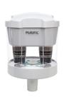 Purificador de água purific ecológico com refis camadas branco