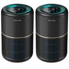 Purificador de ar AIRTOK AP0601 Filtragem de 4 estágios H13 HEPA preto