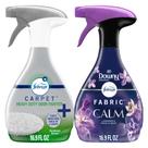 Purificador de ar Febreze FABRIC Downy Calm Rainforest Breeze, pacote com 2 unidades