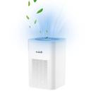 Purificador de ar frestar Desktop HEPA Filter USB alimentado por USB branco