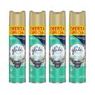 Purificador de Ar Glade aerossol - Frescor de Águas Florais 360ml/329g - Kit com 04 frascos