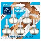 Purificador de ar Glade Plugins Óleo perfumado Cool Coconut 100ml