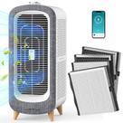 Purificador de ar Jafända para sala grande de até 196m² com True HEPA 13 Purificador de ar Jafända para sala grande de até 196m² com True HEPA 13