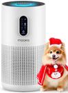 Purificador de ar MOOKA B-D03 para salas grandes de até 1500 pés quadrados com aromaterapia