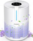 Purificador de ar MOOKA H13 HEPA Filtro 40m² com USB para quarto