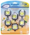 Purificador de ar para carro Air Jungles Lemon Ginger Scent 4mL x6