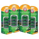 Purificador de ar para carro Arm & Hammer Great Outdoor 4x3 peças