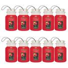 Purificador de ar para carro Yankee Candle Macintosh Scent Pack com 10