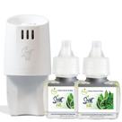 Purificador de ar plug-in Scent Fill Green Clover & Aloe +2 recargas