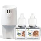 Purificador de ar plug-in Scent Fill, teca de mogno com 2 recargas