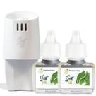 Purificador de ar Scent Fill Patchouli Spa com 2 recargas e difusor