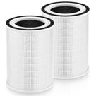 Purificador de ar True HEPA Filter, pacote com 2 unidades para a série Afloia KILO