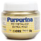 Purpurina Glitter 50g Ouro Verde