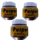Purpurina Metálica extra finca Ouro Rico 300g alta qualidade