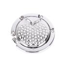 Purse Hanger Uonlytech Dobrable Handbag Hook Rhinestone Silver
